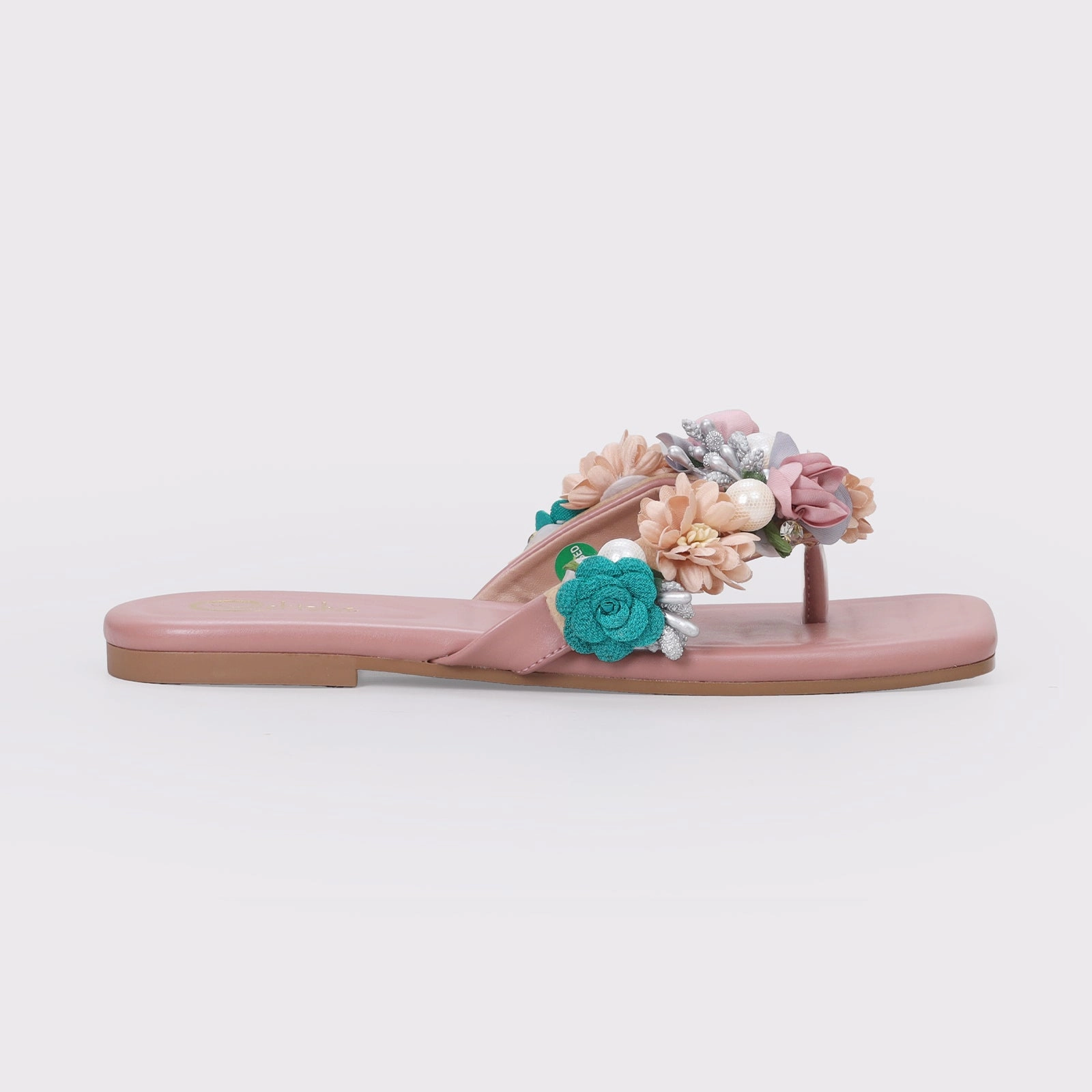 Women'S Floral Chappals Calm-Driven Fit