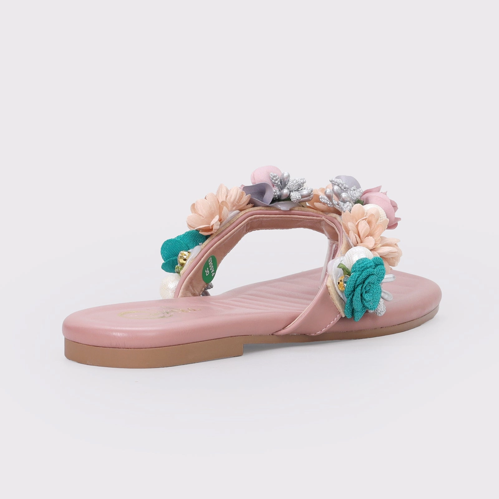 Street Clarity Women'S Floral Chappals