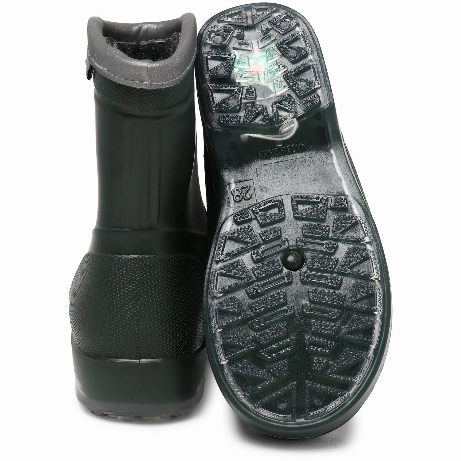 Mikk-Line Duffel Bag Short Winter Wellies - Light Low-Profile Style