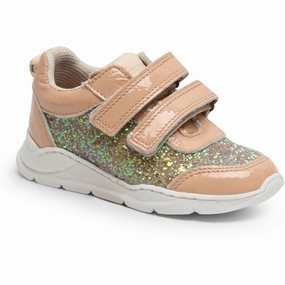 Journey Wear Clean Dailywear Bisgaard Jess Velcro Sneakers Coral
