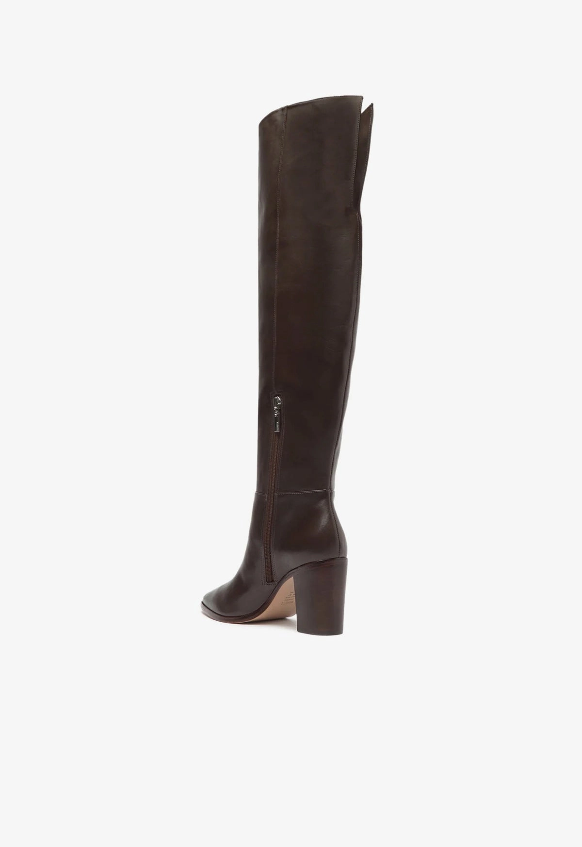 Magali Block Over The Knee Leather Boot Core Rhythm Pure Look