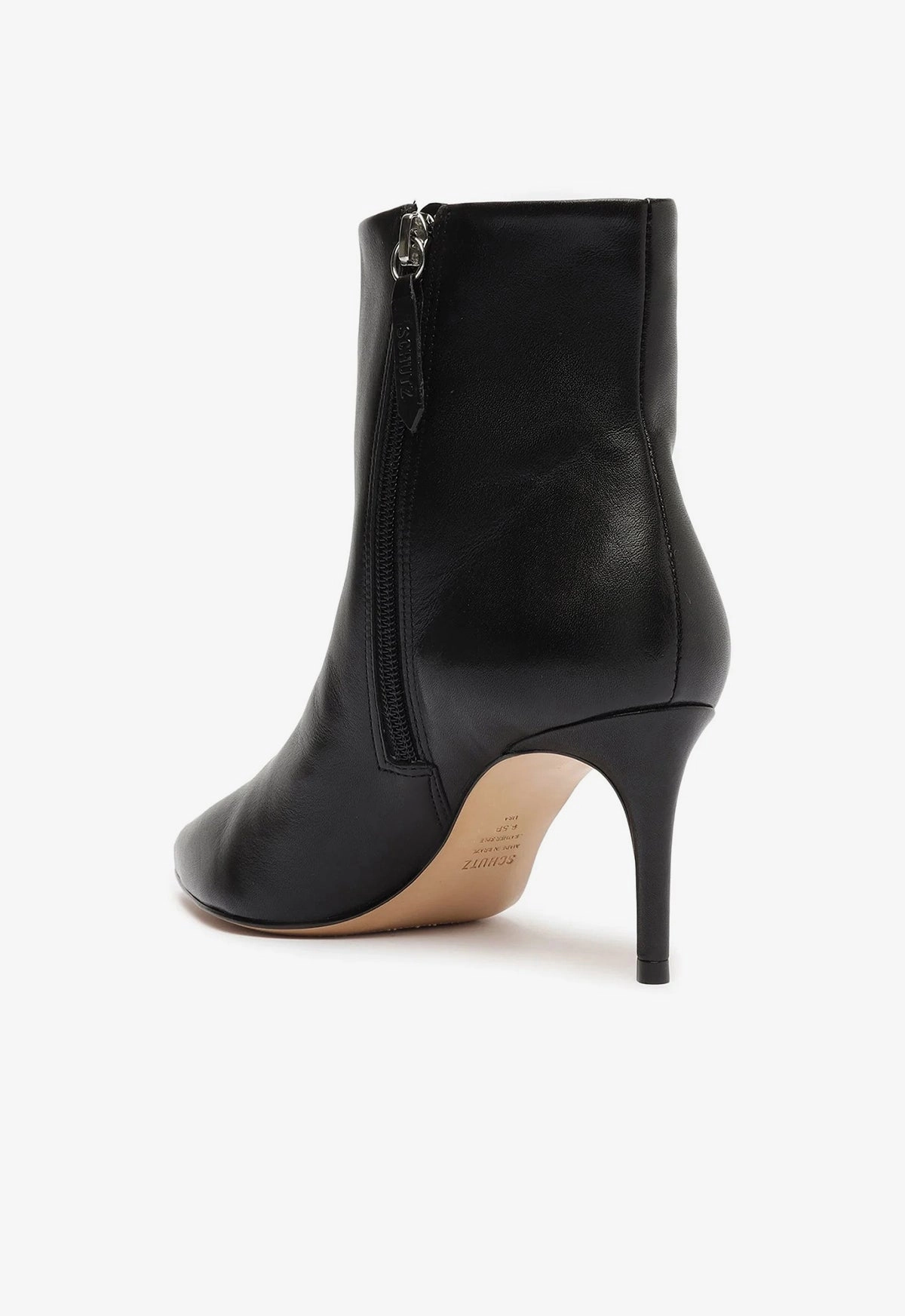 Magali Mid Leather Bootie Shift Into Ease