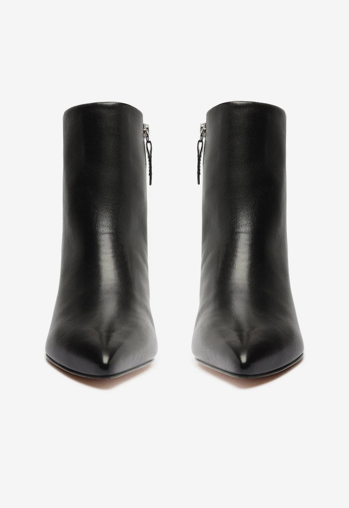 Sleek Essentials Style Built In Magali Mid Leather Bootie