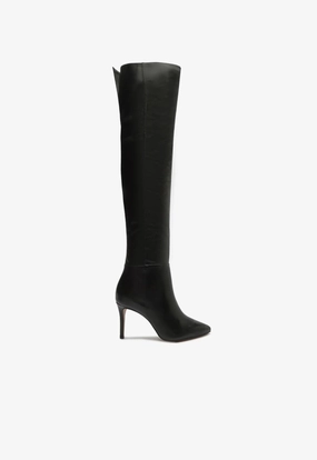 Future-Light Optimized Outfit Magali Over The Knee Leather Boot