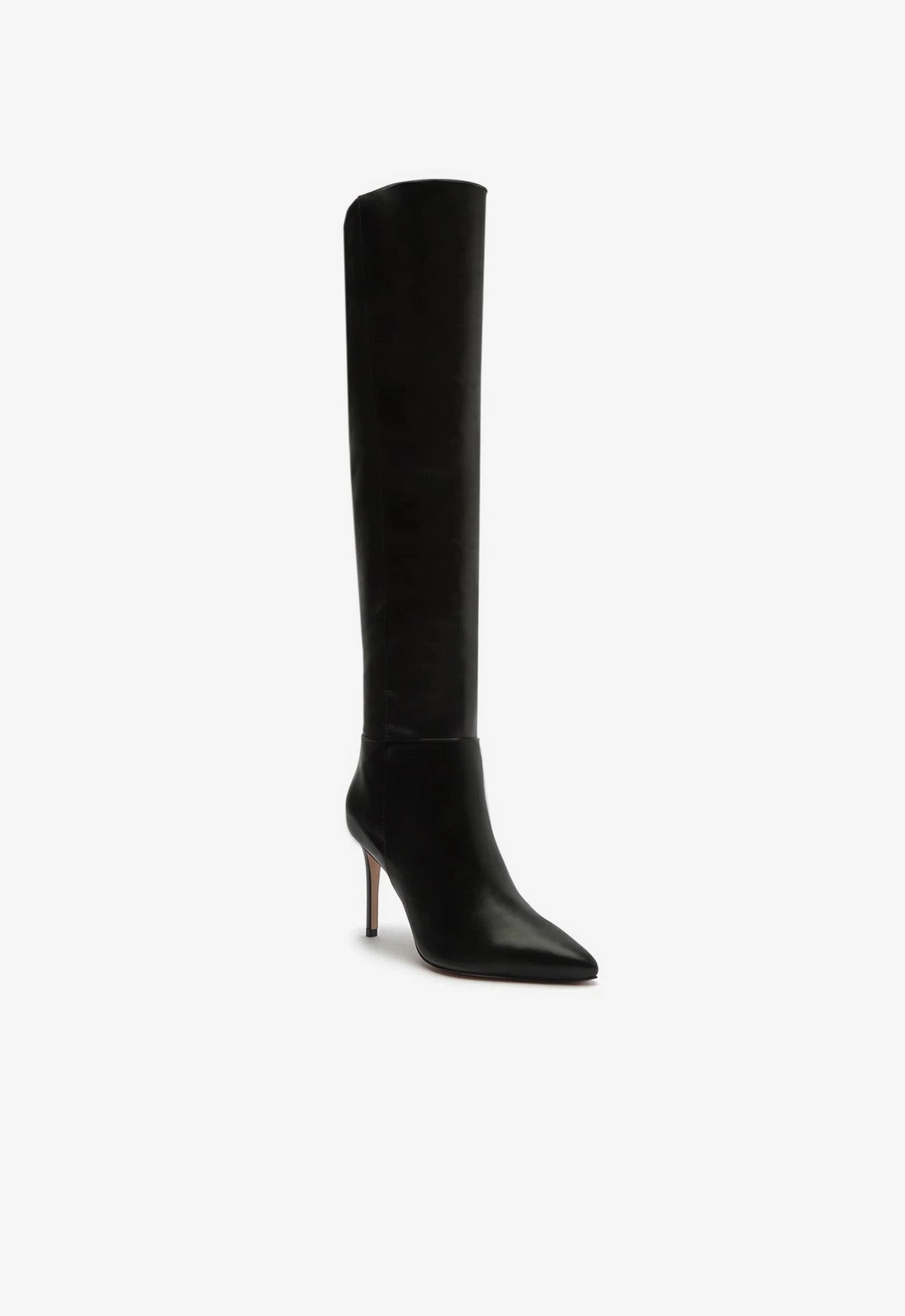 Magali Over The Knee Leather Boot Smart Casual Crafted Flow