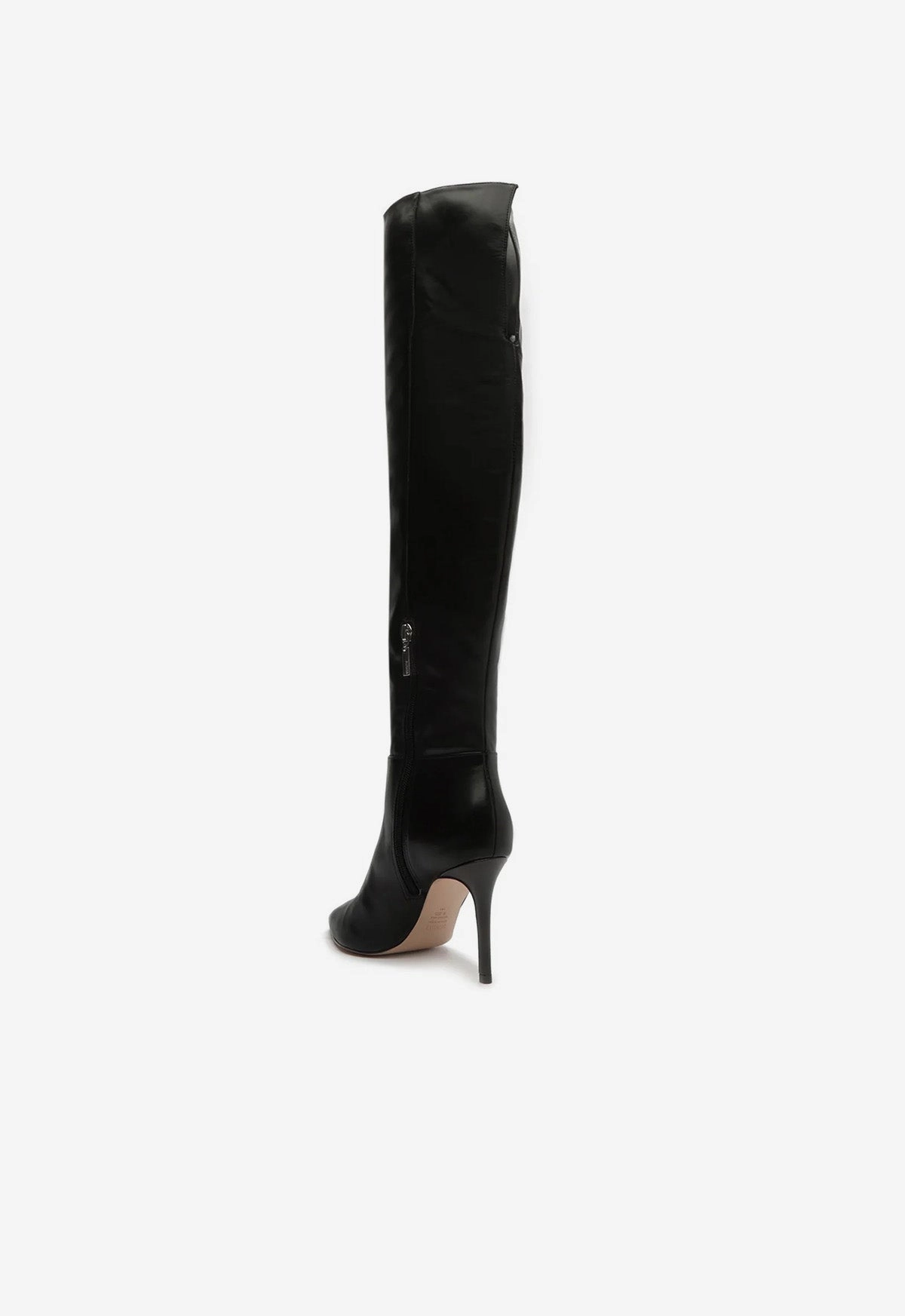 Magali Over The Knee Leather Boot Refined Streetwear