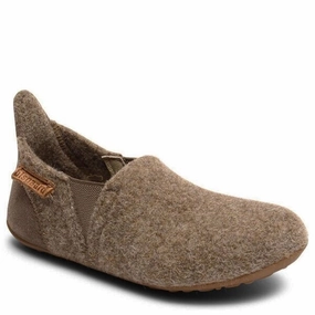Daily Build Bisgaard Indoor Shoes Wool Velcro Camel