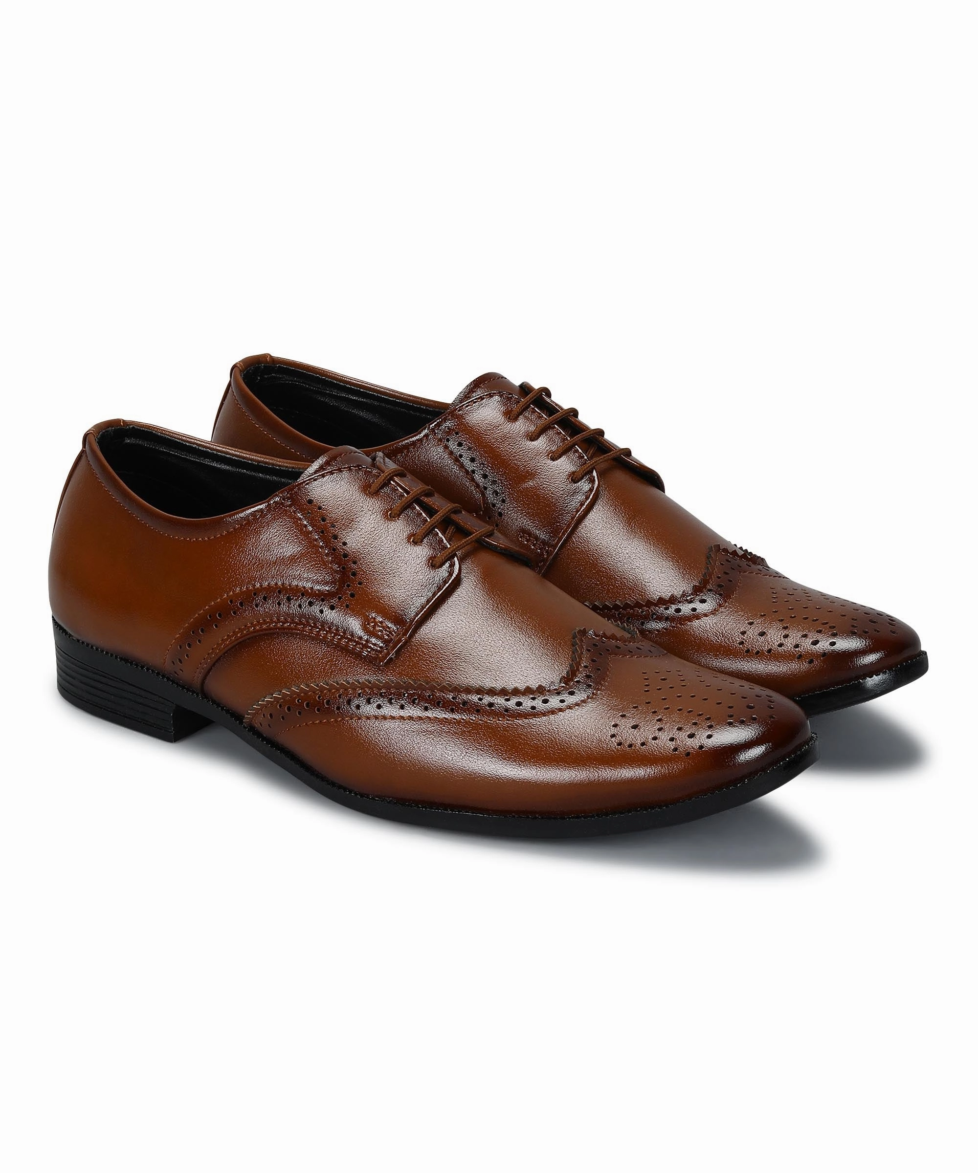 Step Into Rhythm Day-Built Paragon Men'S Tan Formal Shoes| Trendy, Durable & Sturdy For Outdoor Wear