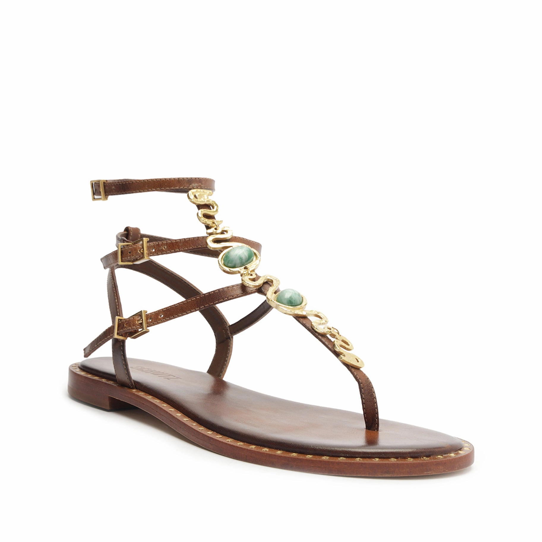 Malie Flat Sandal Layered City