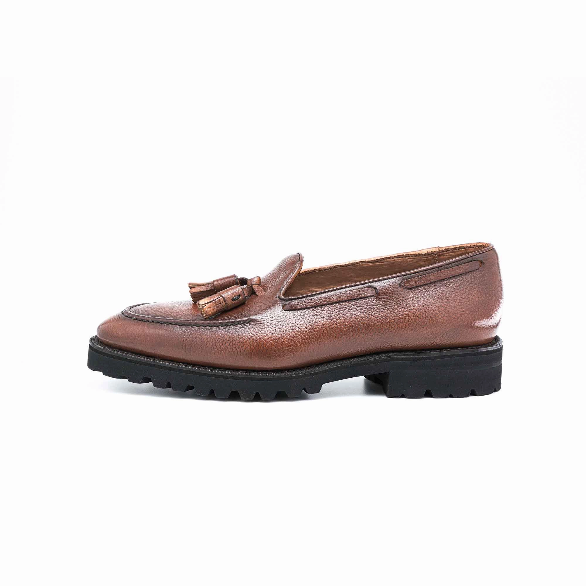 Manolo Tassel Loafer - Chestnut Patina Rhythm Of Life Curated City