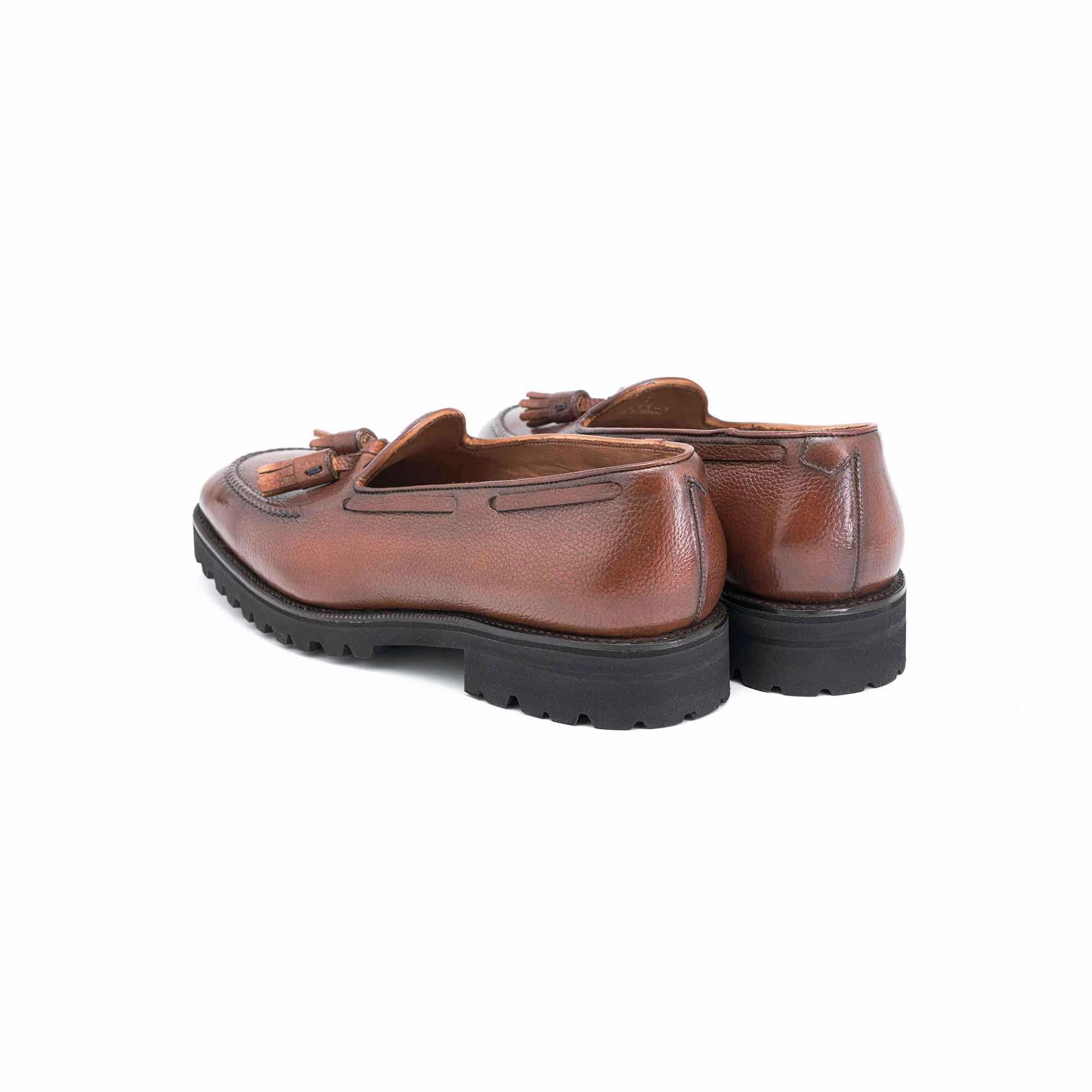 Anytime Fit Go-Anywhere Style Manolo Tassel Loafer - Chestnut Patina