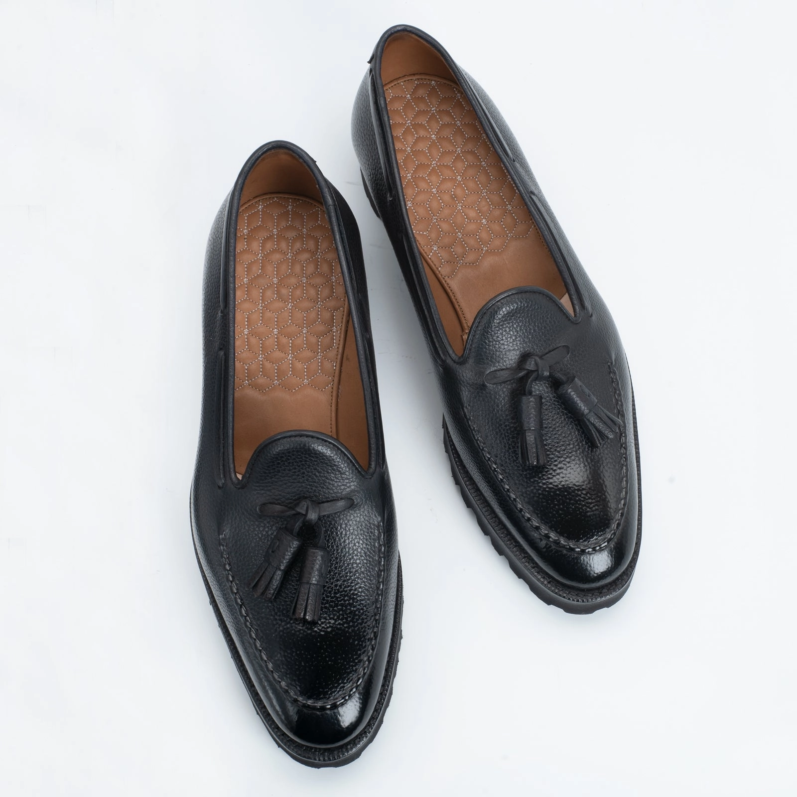 Manolo Tassel Loafer - Onyx Patina Express Yourself Lifestyle Drop
