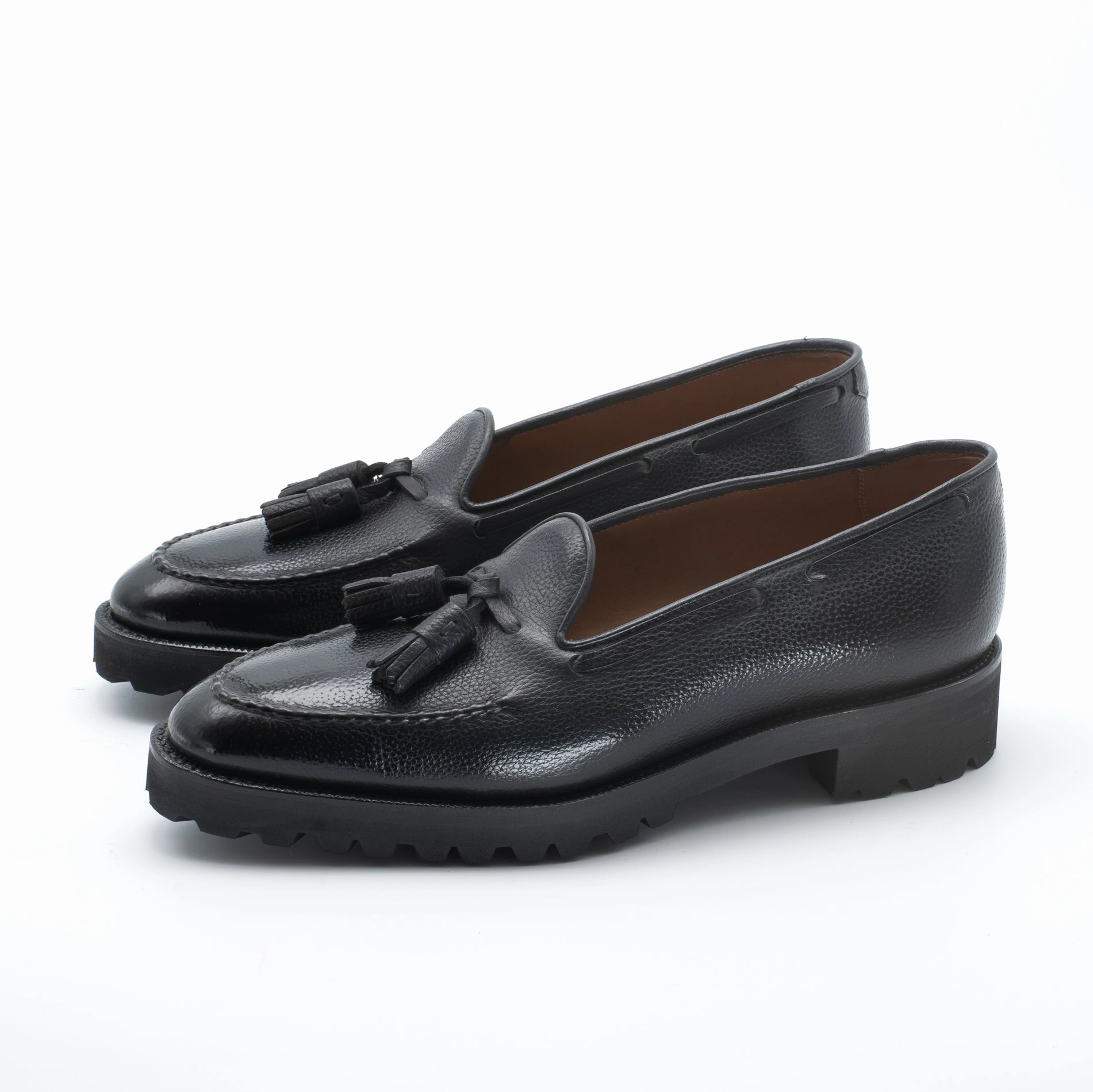 Manolo Tassel Loafer - Onyx Patina Mobility Made Easy