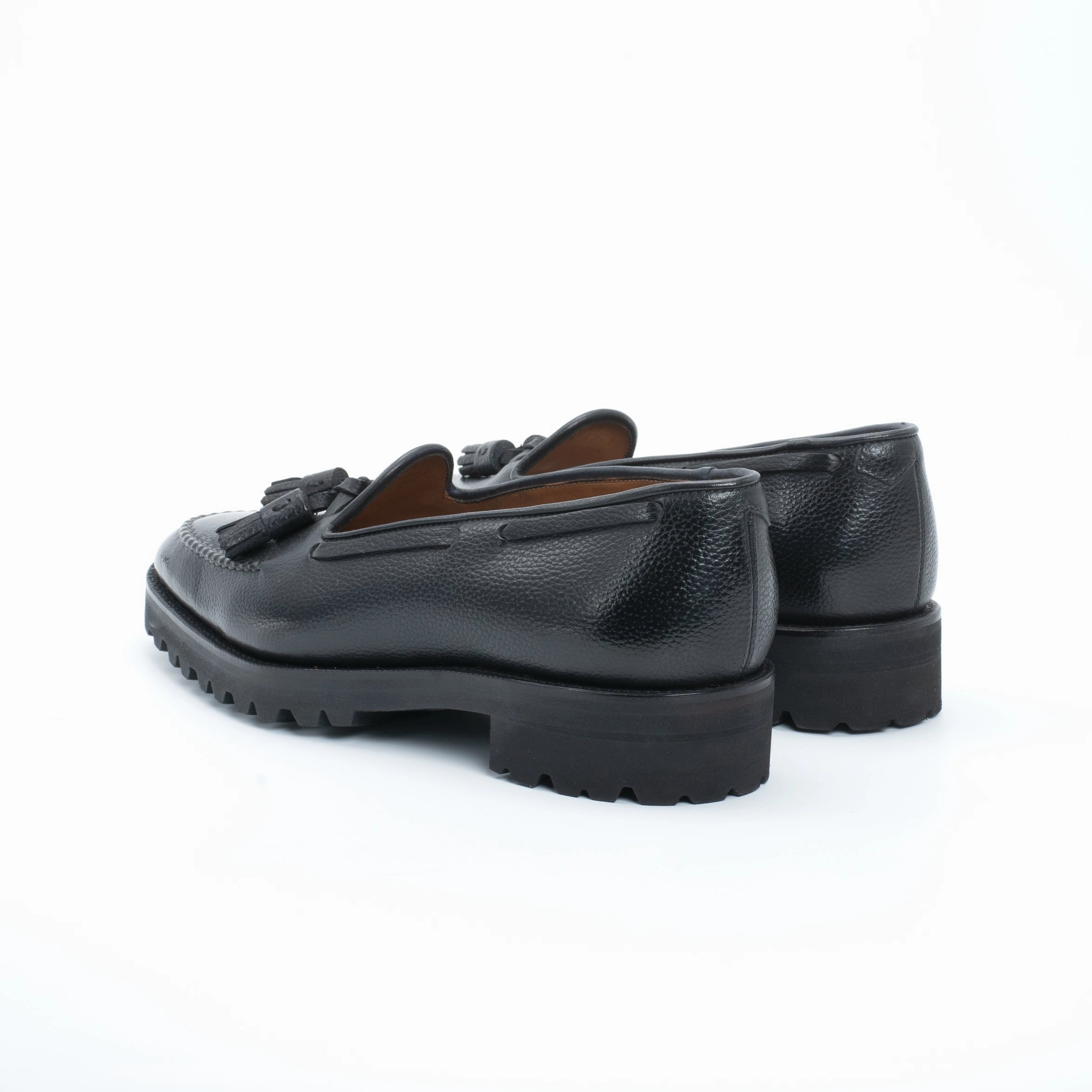 Calm Layers Manolo Tassel Loafer - Onyx Patina