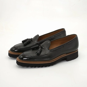 Crafted Pulse Bold Comfort Manolo Tassel Loafer Mto - Juniper