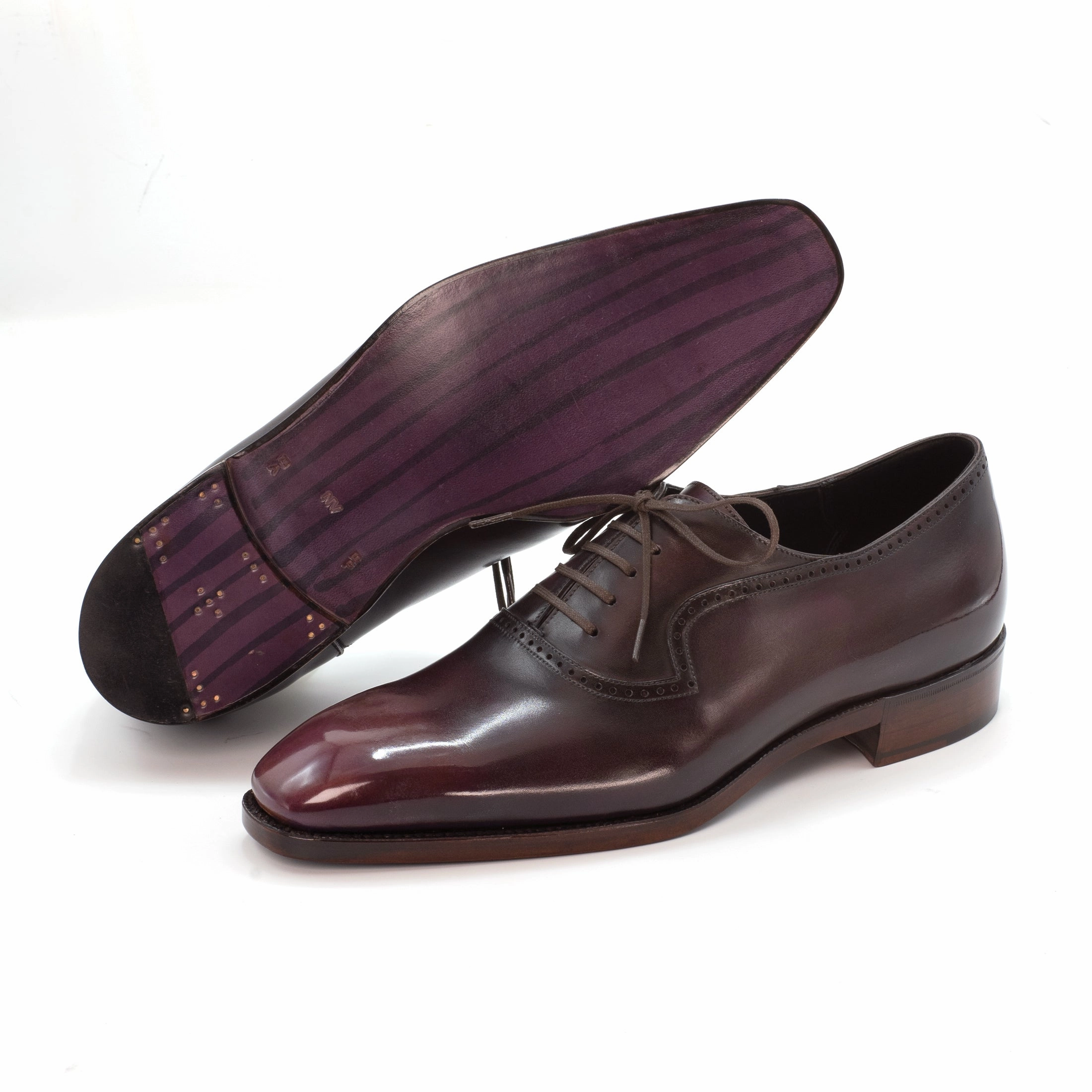 Soft-Fit System Marcel Adelaide Oxford Mto - Aubergine Patina