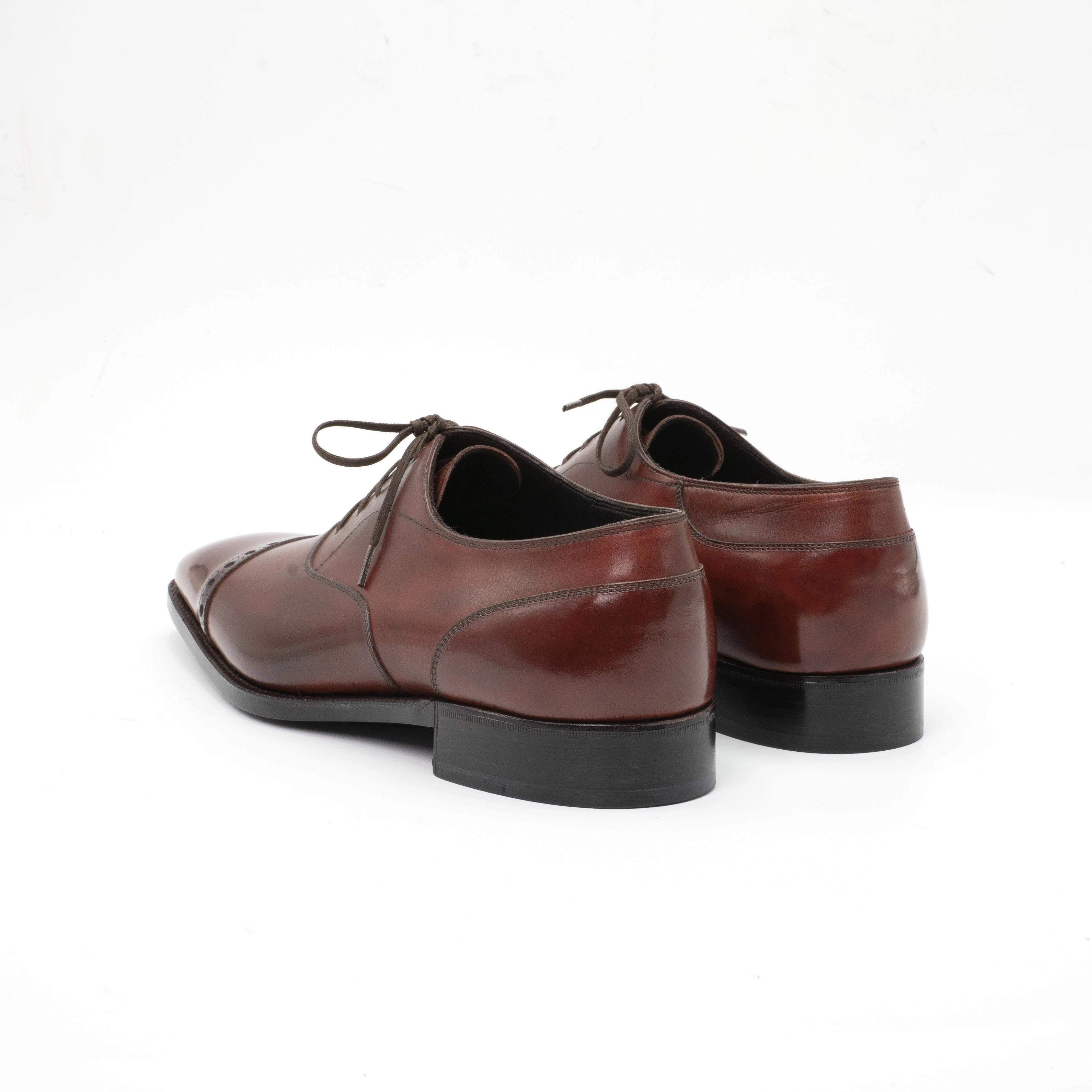 Minimal Movement Refined Edgewear Mario Oxford Shoe - Marron Mediterraneo