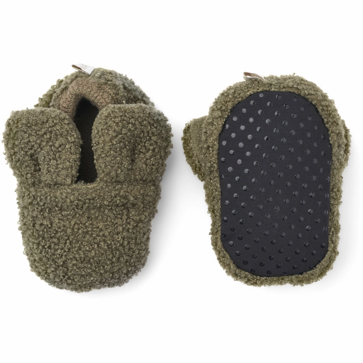 Marmar Bonded Teddy Olive Leaf Abal Fleece Booties Elevated Gear