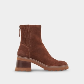Martey H2O Wide Boots Cocoa Suede Elevated Basics