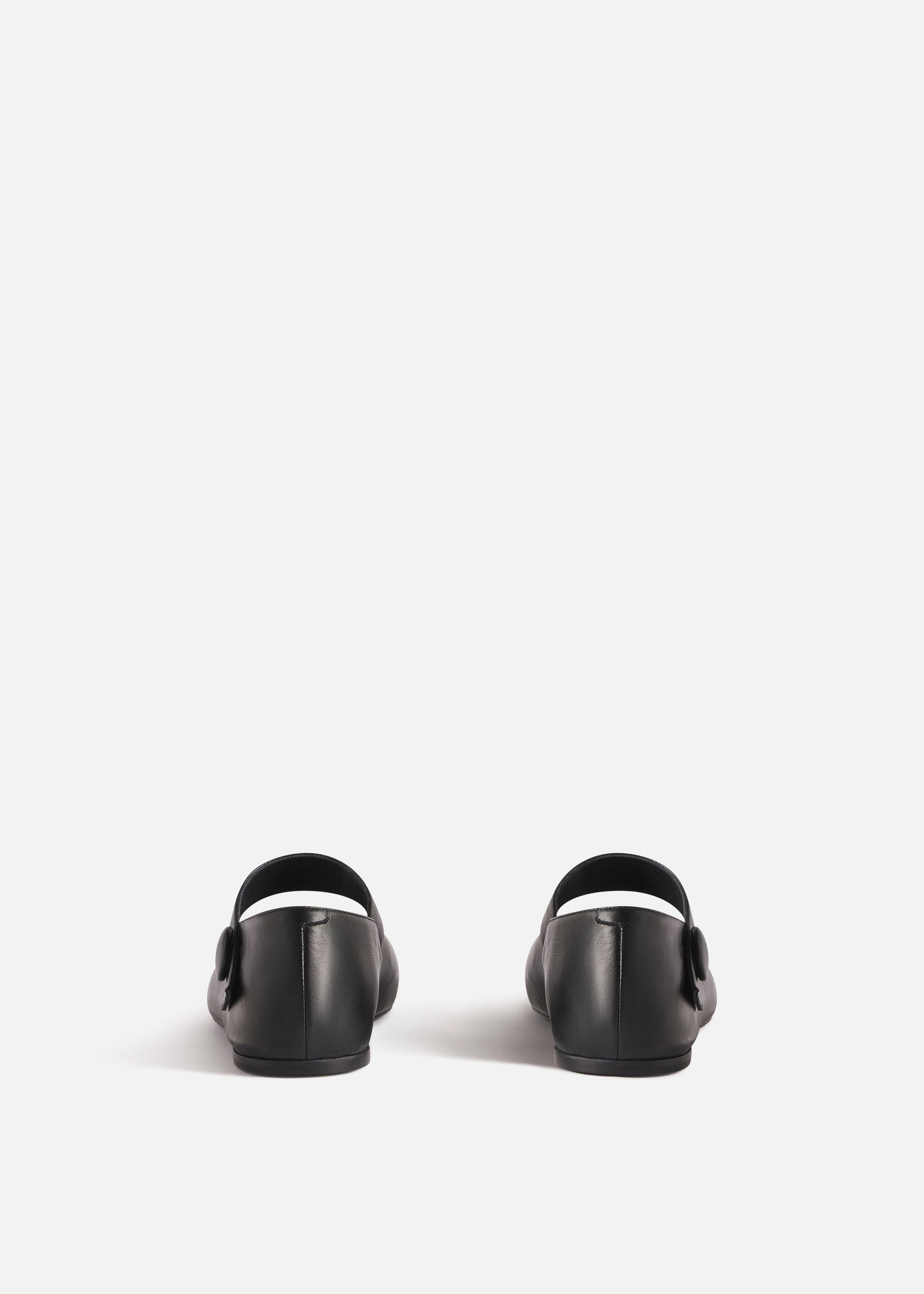 Mary Jane Ballerina In Black Crafted For Presence