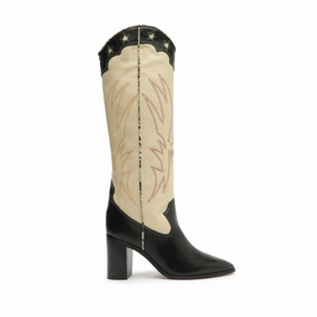 Maryana Block West Leather Boot Clean Aesthetic Style In Action
