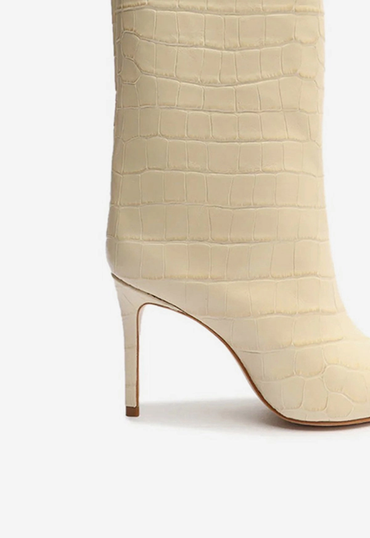 Minimal Mood Maryana Crocodile-Embossed Leather Boot