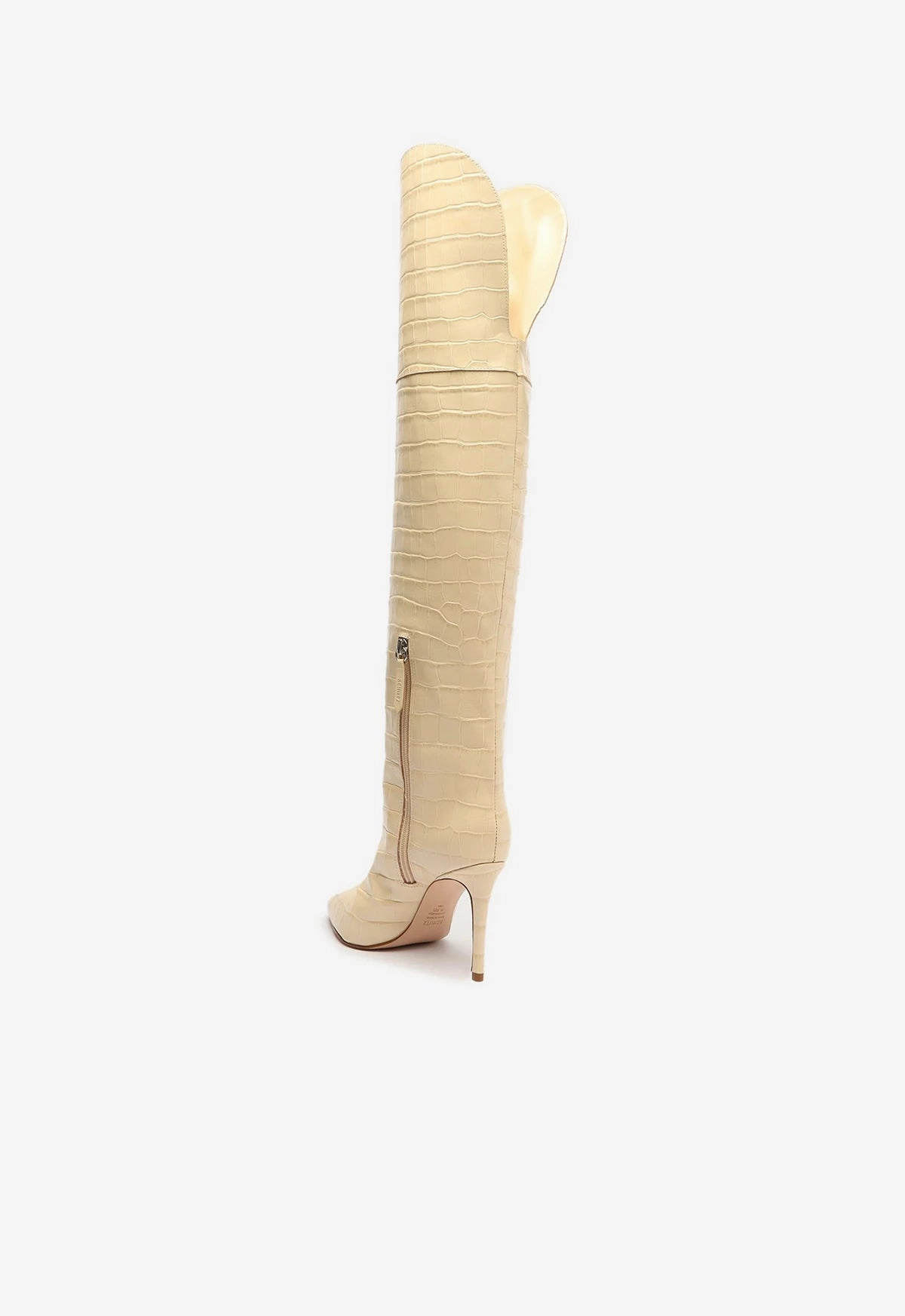 Form Meets Calm Refined Chill Maryana Over The Knee Leather Boot