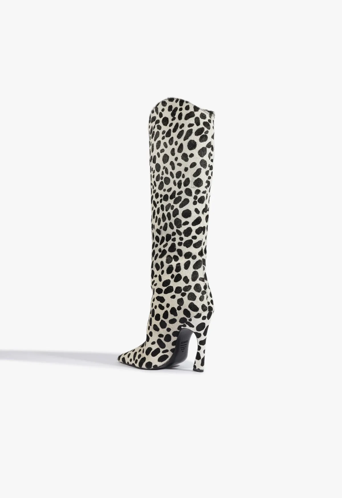 Maryann Up Curve Calf Hair Boot Premium Layers Anytime Movement