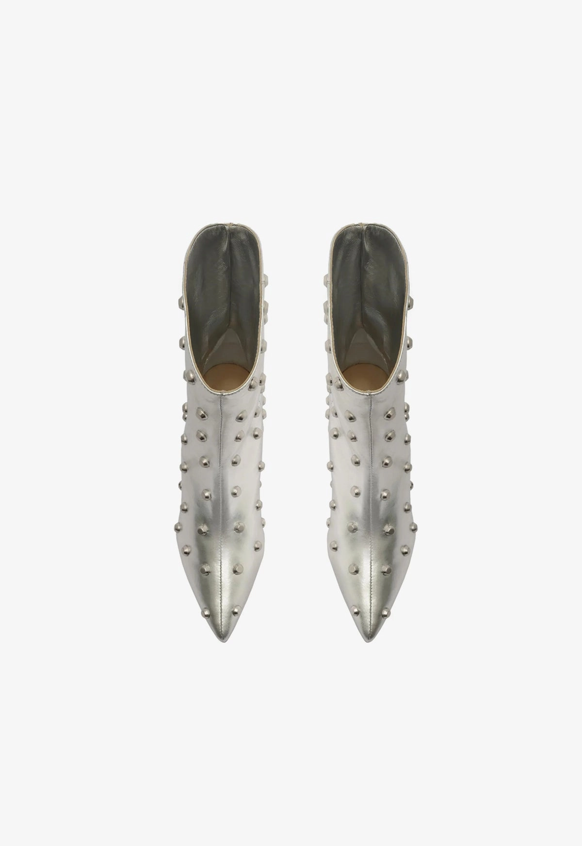 Pure Function Beyond The Basics Maryann Metallic Leather Bootie