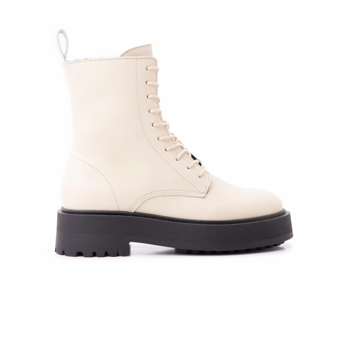 Matane Beige Leather Curated Looks Living Wear