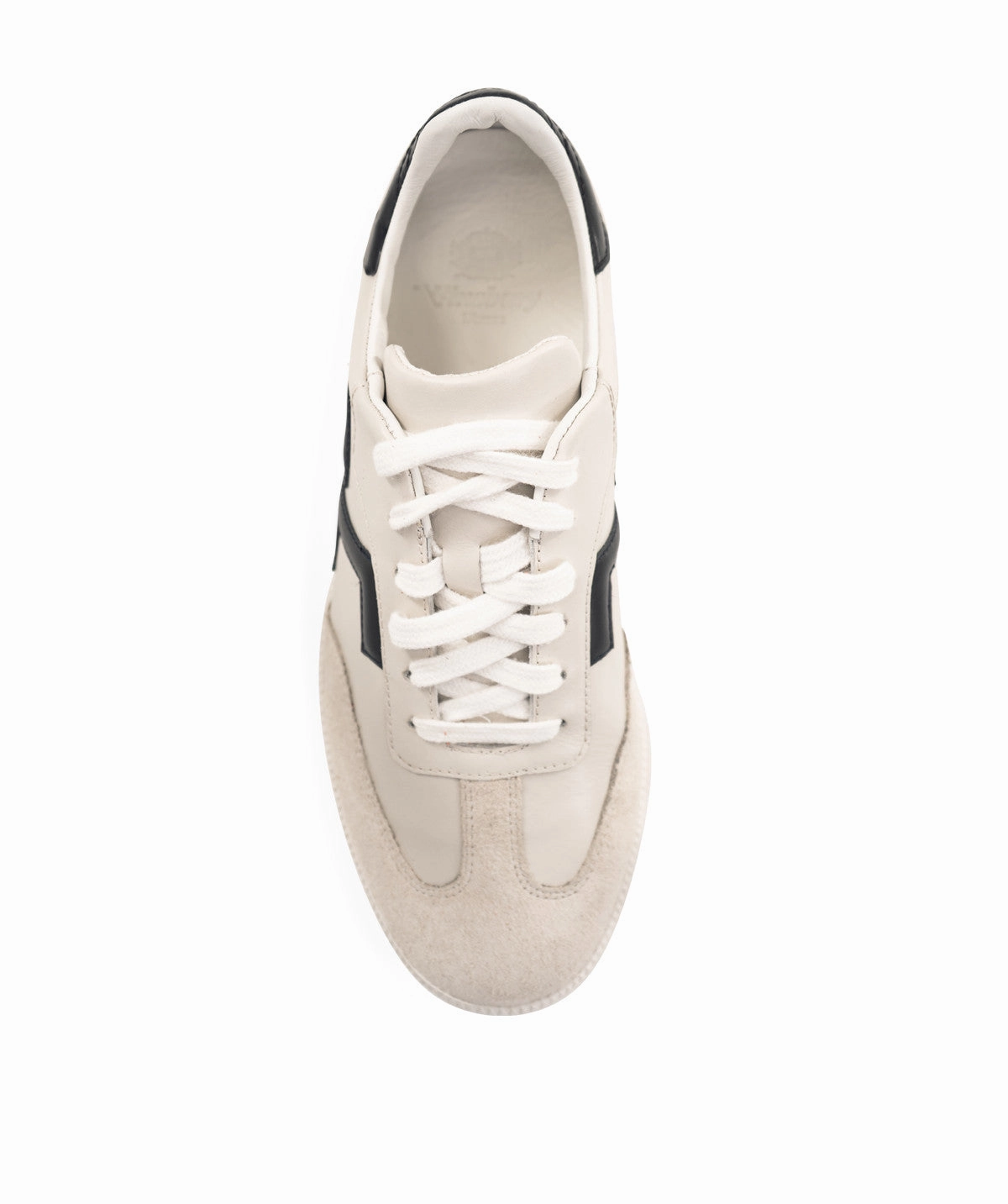 Mathilde Cream And Black Sneakers Crafted Balance
