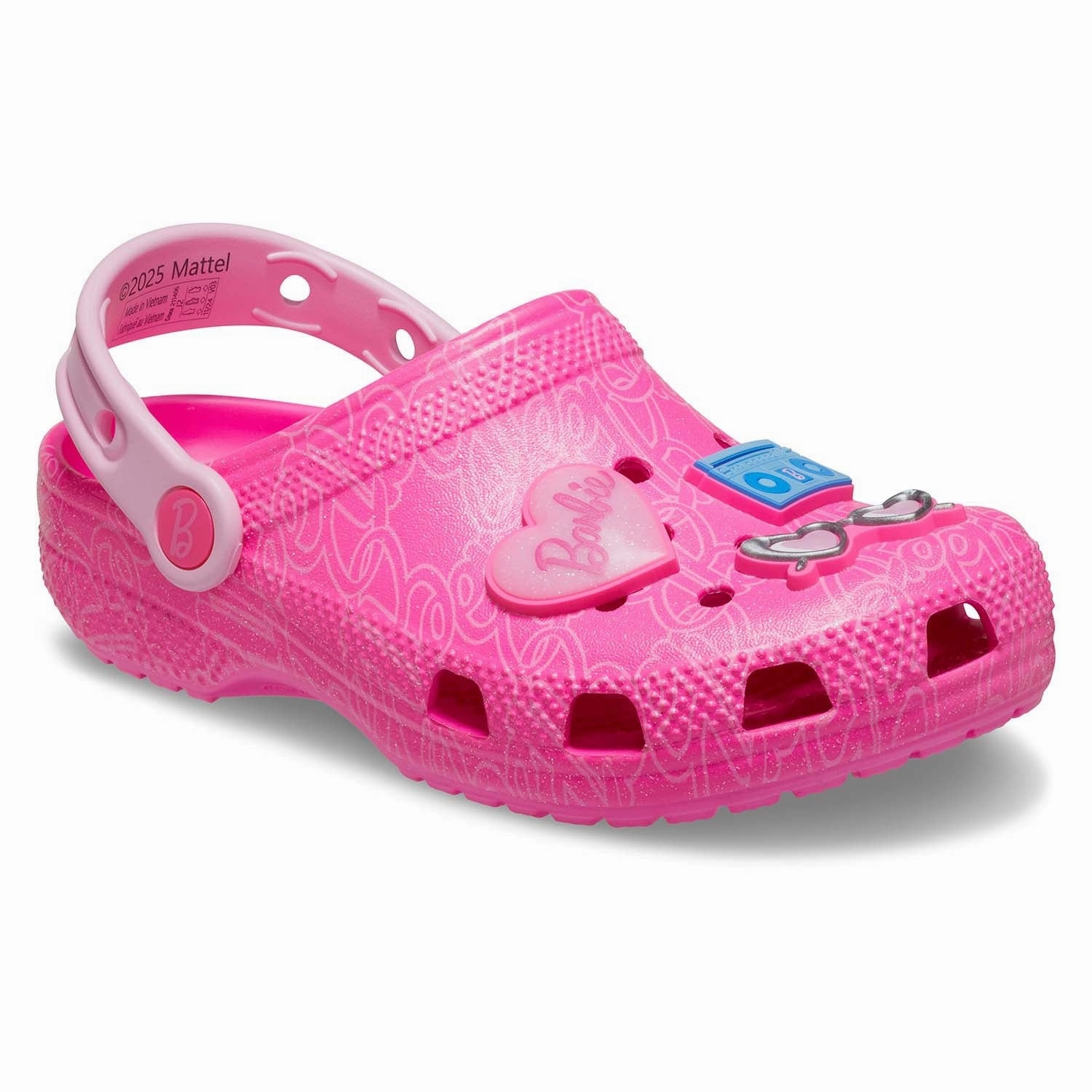 New Neutral Chill-Crafted Mattel Pink Barbie Classic Clog Kids (Age 5 )