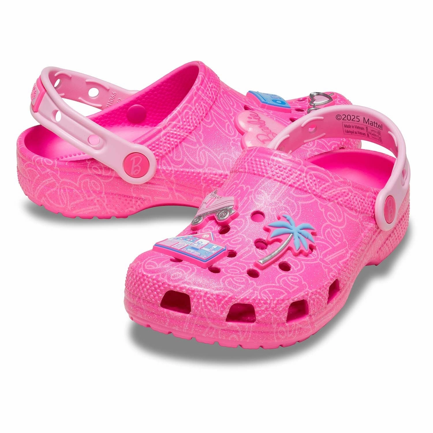 Built For Today Mattel Pink Barbie Classic Clog Kids (Age 5 )