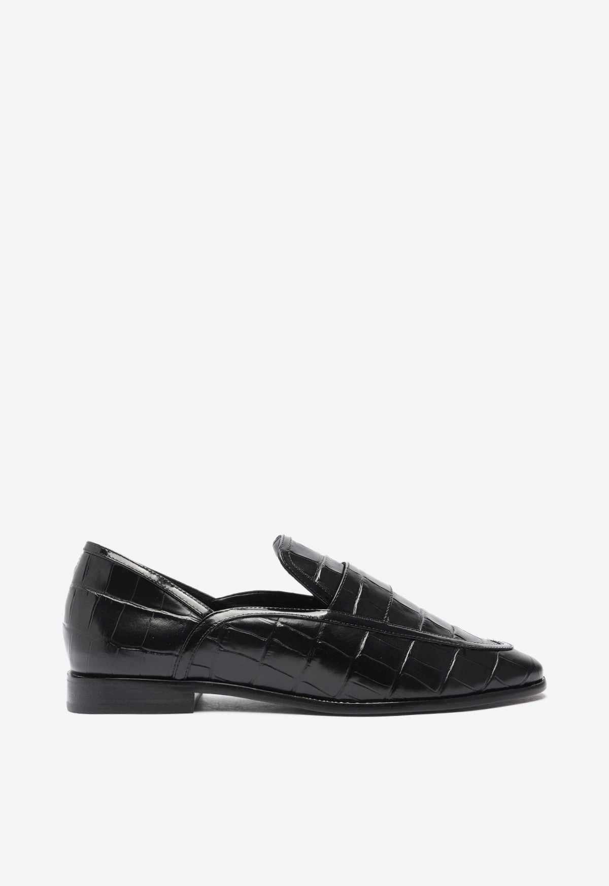 Maurice Croco Embossed Flat Crafted For Calm