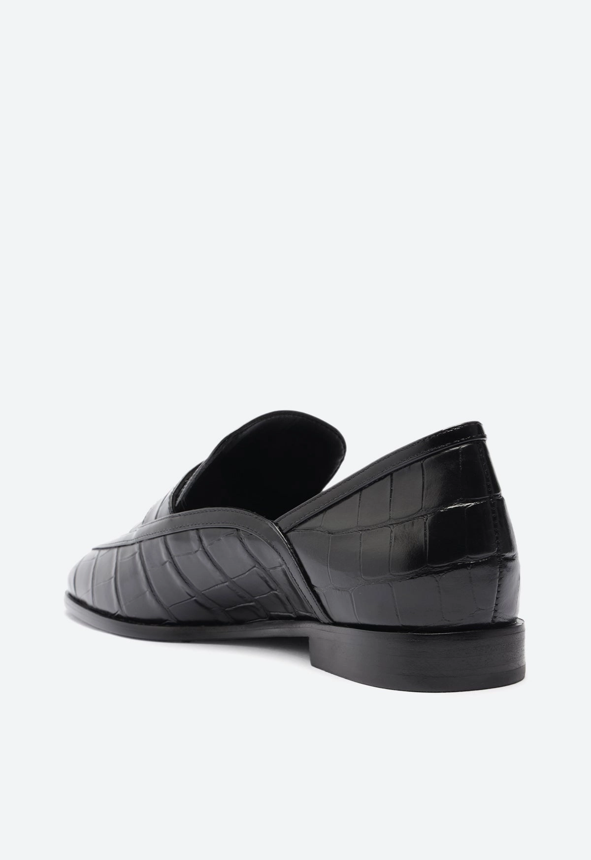 Maurice Croco Embossed Flat Made To Flex