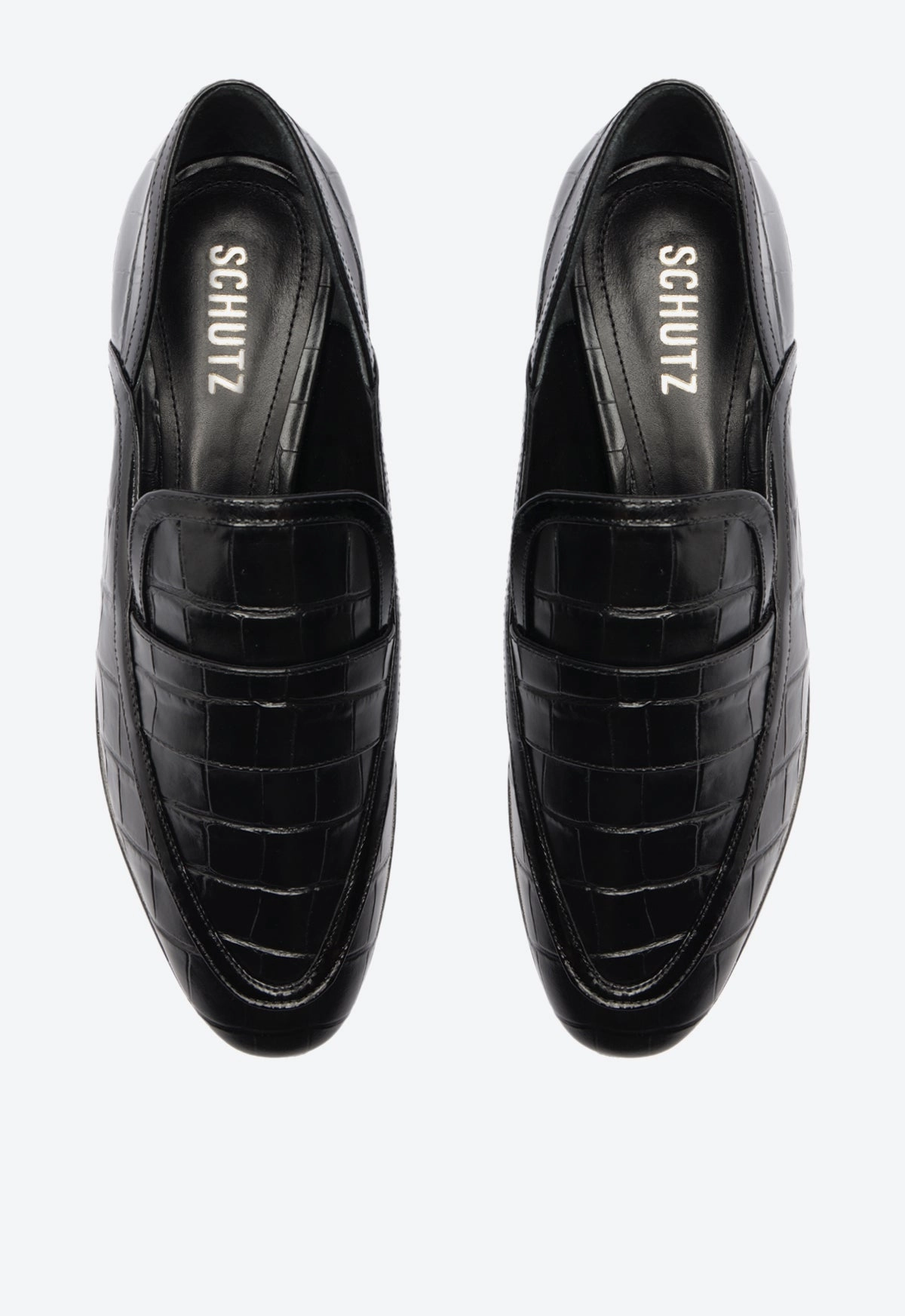 Smart Casual Maurice Croco Embossed Flat