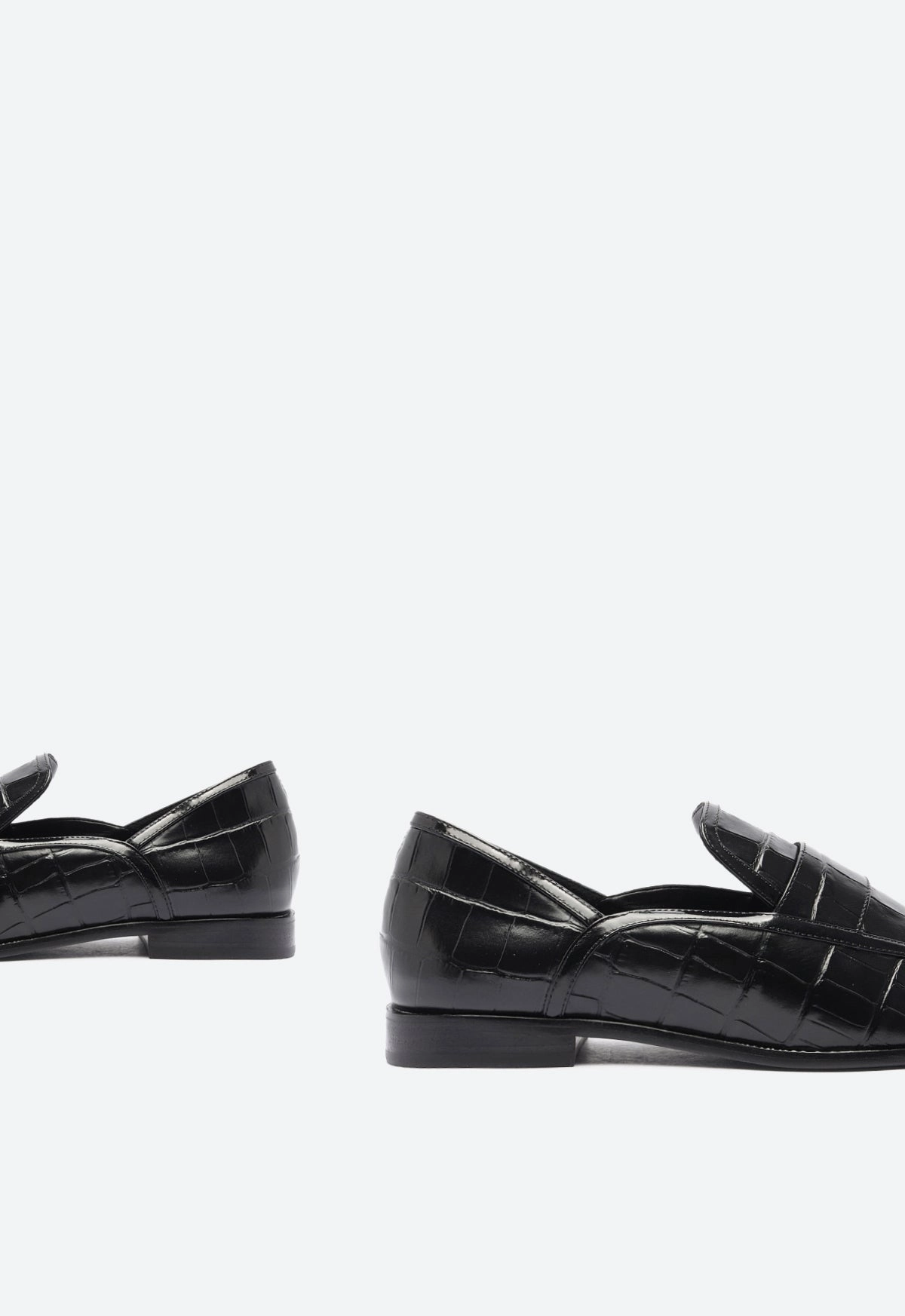 Simplify Your Day Maurice Croco Embossed Flat