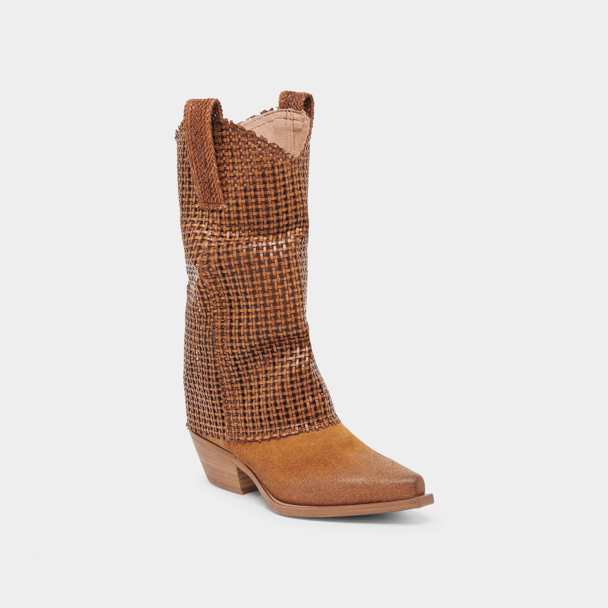 Mavrik Boots Chestnut Suede Fit To Adapt