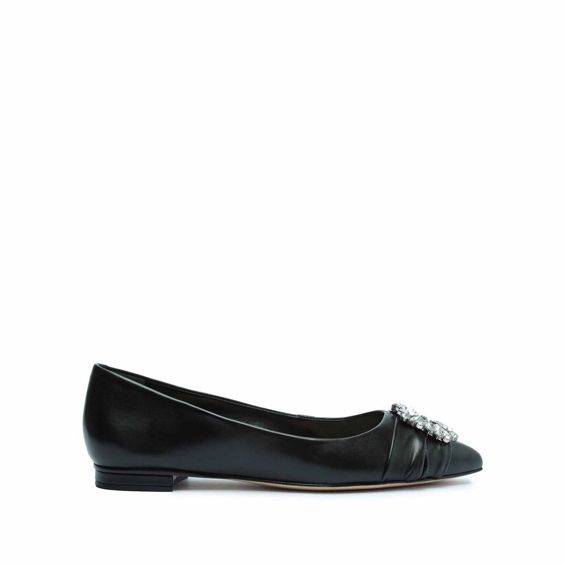 Meisho Nappa Leather Flat Live With Intent Smart Casual