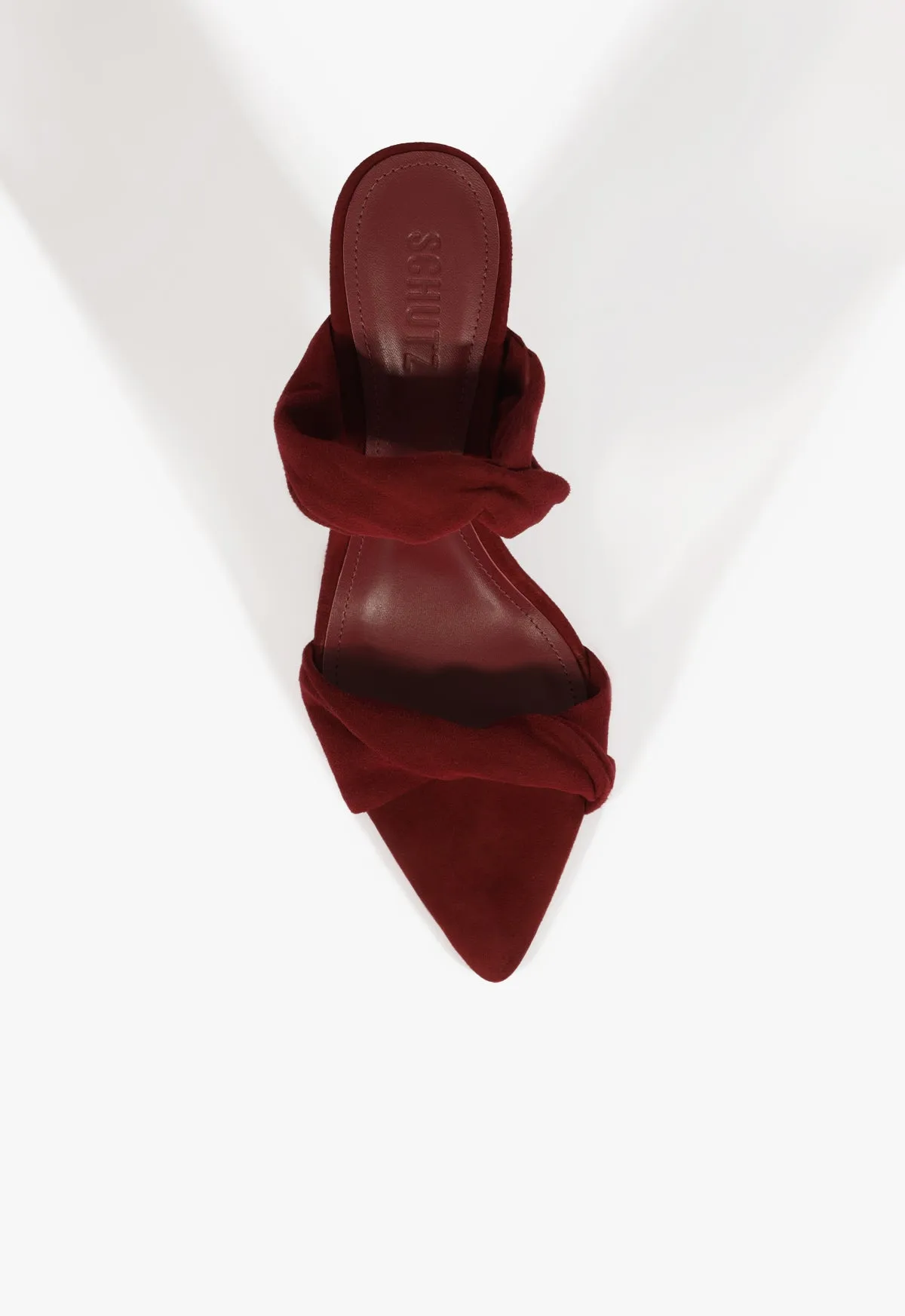 Meline Mule Suede Sandal Flow In Motion Smooth Silhouettes