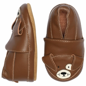 Rhythm-Based Wear Melton Cocoa Brown Hund L?Der Hjemmesko