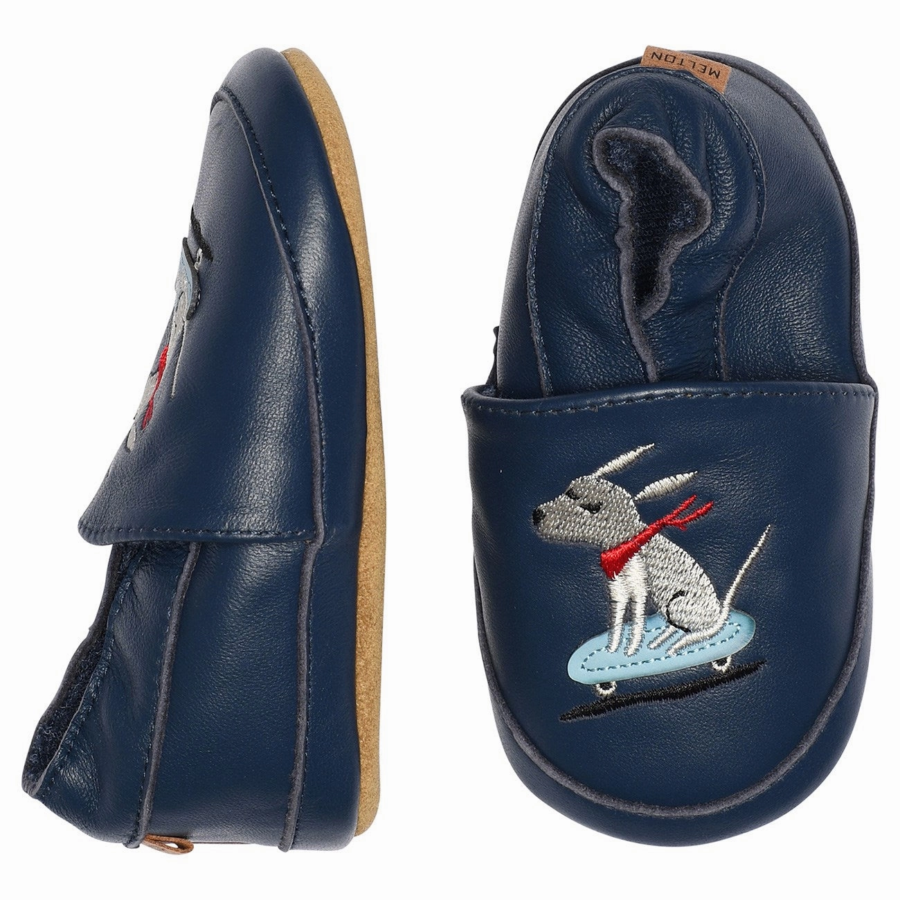 Built For Real Melton Navy Academy Skater Hjemmesko I Hundel?Der