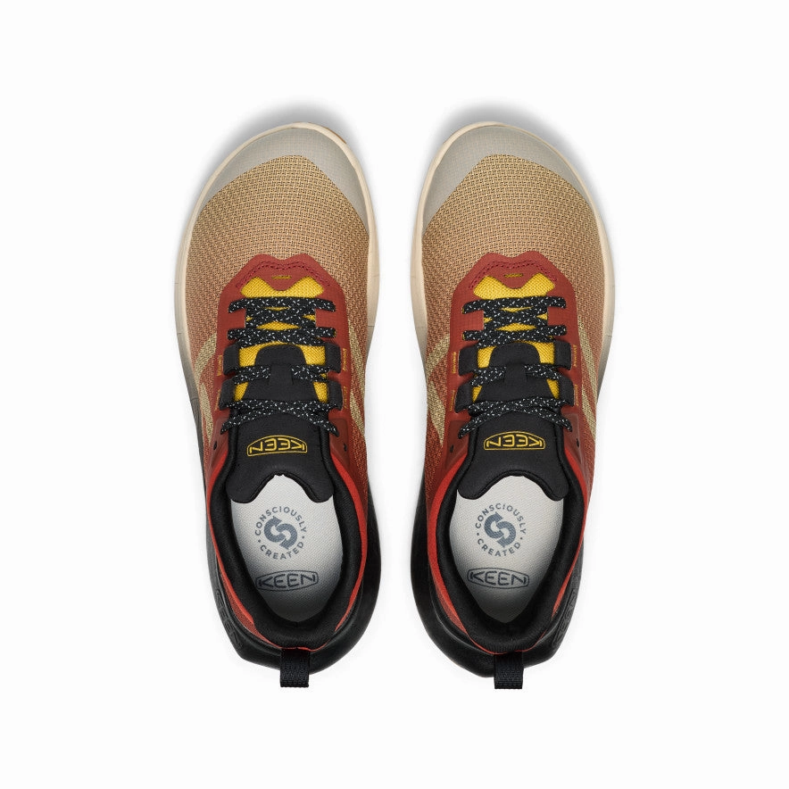 Men'S 450 Dirt Hiking Shoe  |  Safari/Red Ochre Light Motion Gear Shape Your Day