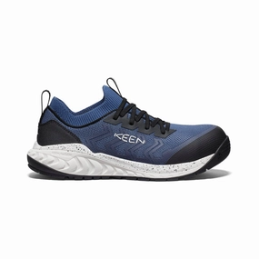 Change-Ready Men'S Arvada Shift Esd Work Sneaker (Carbon Toe)  |  Vintage Indigo/Black