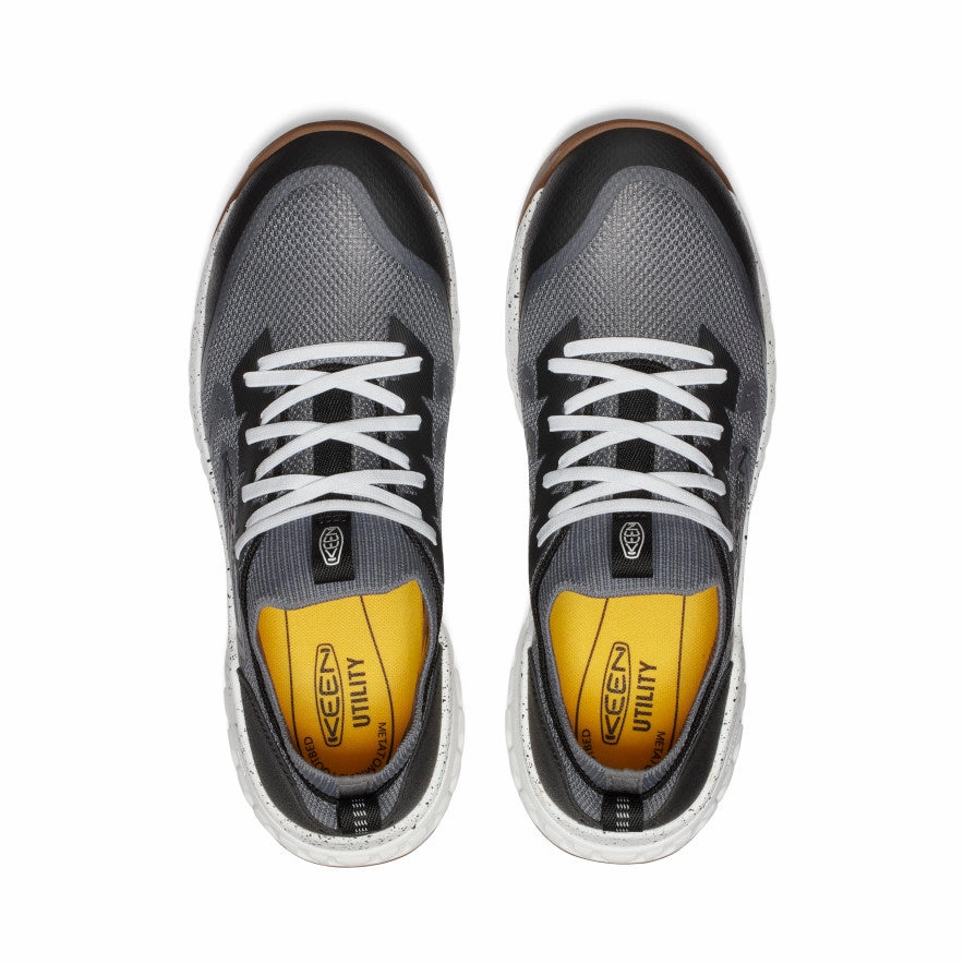 Men'S Arvada Shift Work Sneaker (Carbon Toe)  |  Steel Grey/Gum Motion Simplicity
