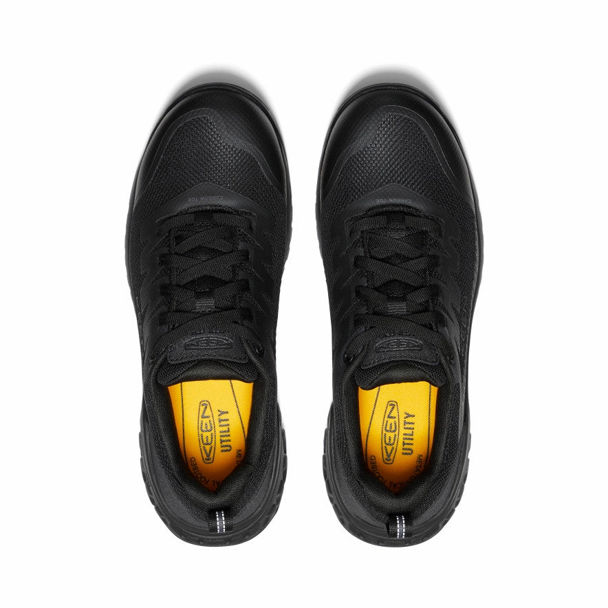 Men'S Arvada Work Sneaker (Carbon Toe)  |  Black/Black Made For Rhythm