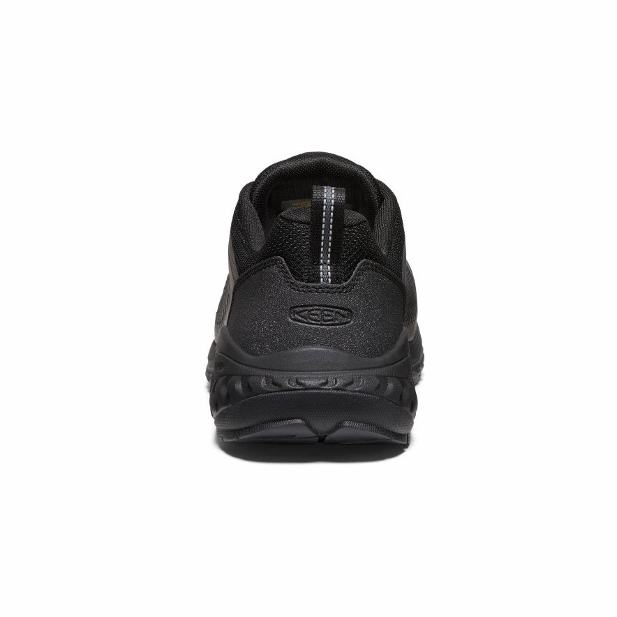 Quiet Attitude Men'S Arvada Work Sneaker (Carbon Toe)  |  Black/Black