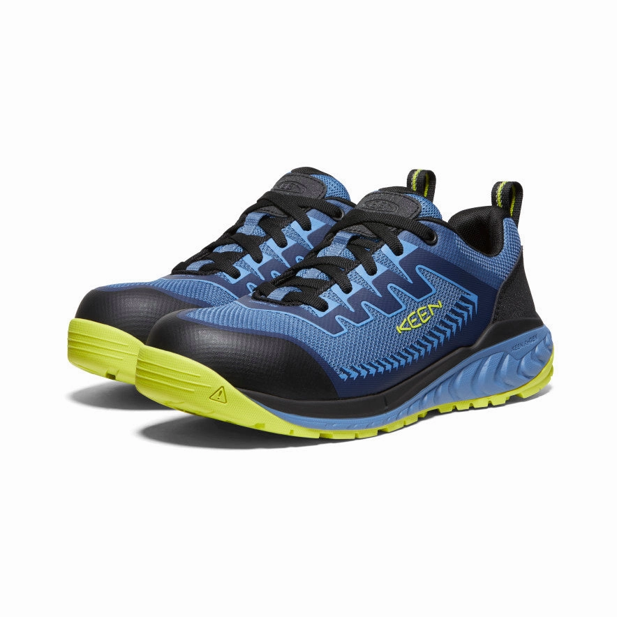 Men'S Arvada Work Sneaker (Carbon Toe)  |  Naval Academy/Evening Primrose Subtle Signature Designed To Shift