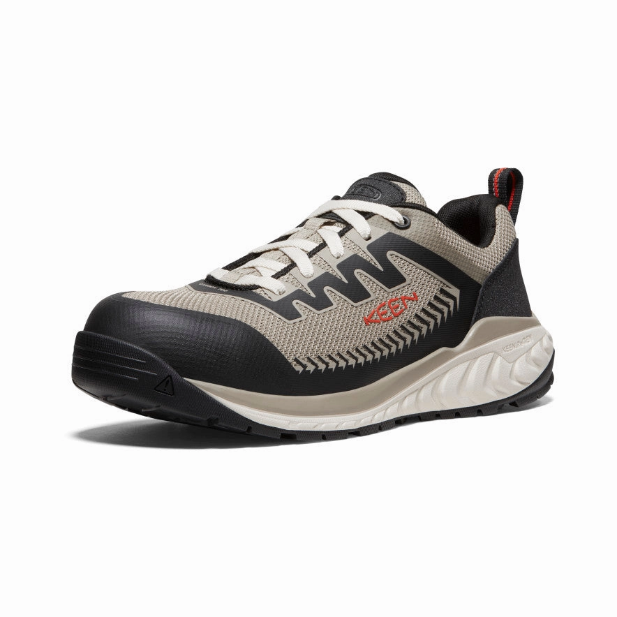 Men'S Arvada Work Sneaker (Carbon Toe)  |  Plaza Taupe/Black Live With Intent Built To Adapt