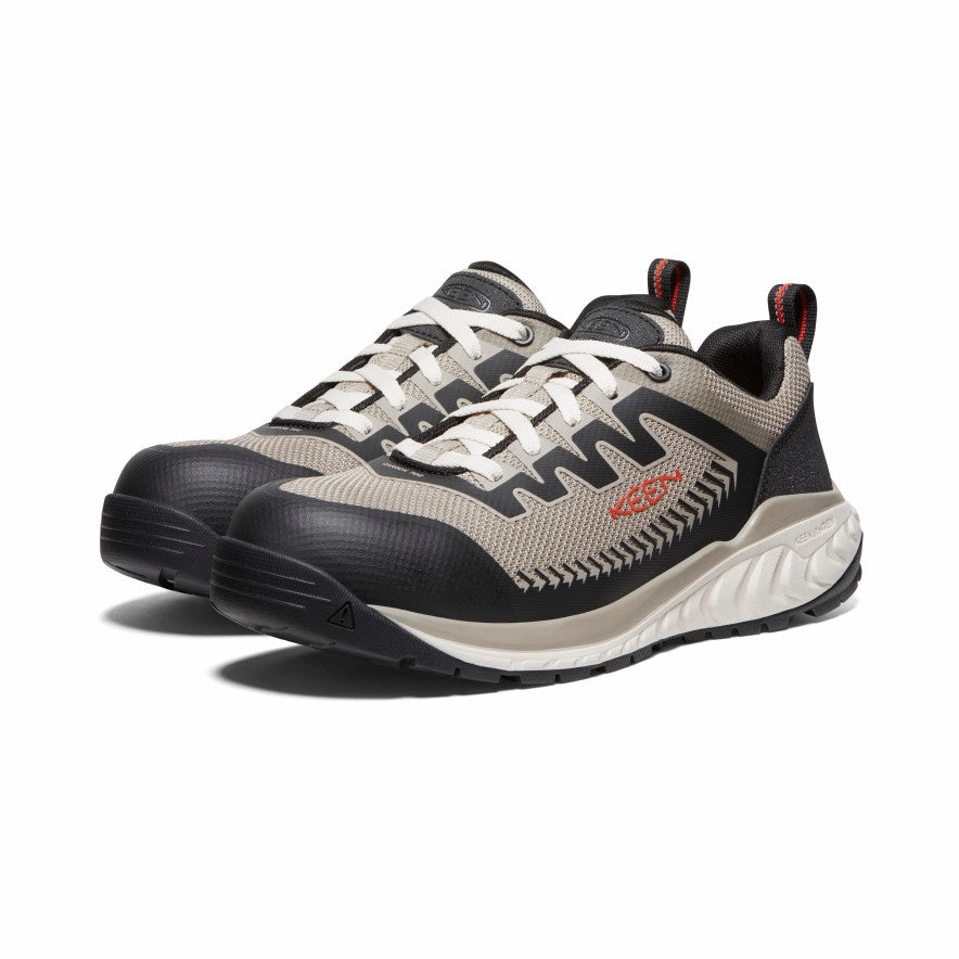 Men'S Arvada Work Sneaker (Carbon Toe)  |  Plaza Taupe/Black Unified Fit